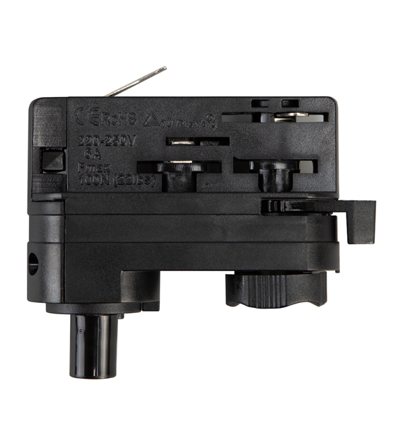 Złączka Track Czarny Do Lampy Wiszącej 3-Obwodowy