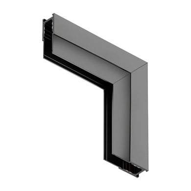 Narożnik natynk L góra dół magnetic track 10mm