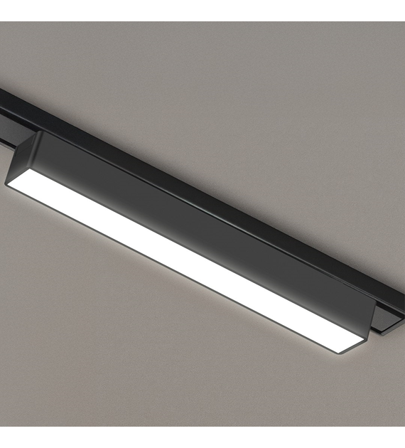 Slim Magnetic Track Czarny 23cm 10W LED Tuya CCT