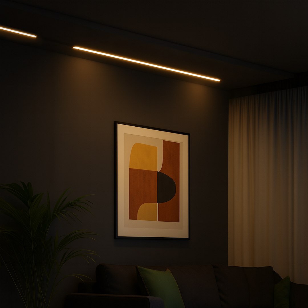 Slim Magnetic Track Czarny 91cm 30W LED Tuya CCT 24V Milagro — widok produktu