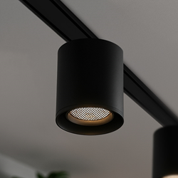 Slim Magnetic Track Czarny Tube 6W LED Tuya CCT