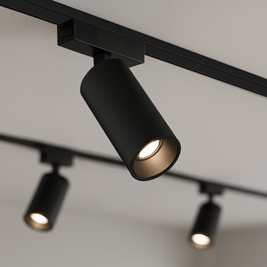 Slim Magnetic Track Czarny Spot 9W LED Tuya CCT