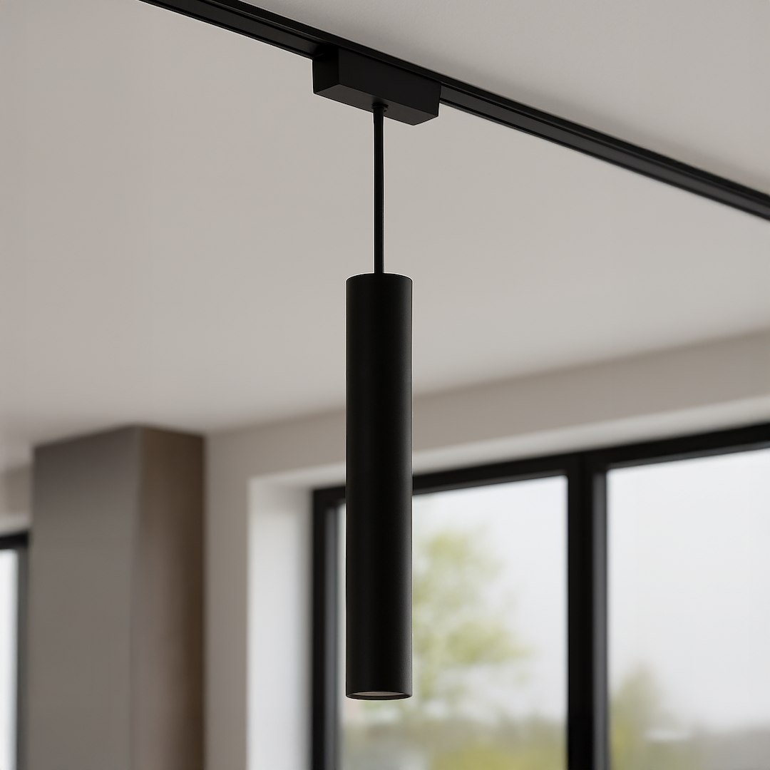 Slim Magnetic Track Czarny Pendant 6W LED Tuya CCT 24V Milagro