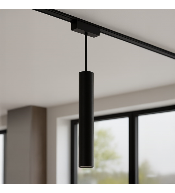 Slim Magnetic Track Czarny Pendant 6W LED Tuya CCT