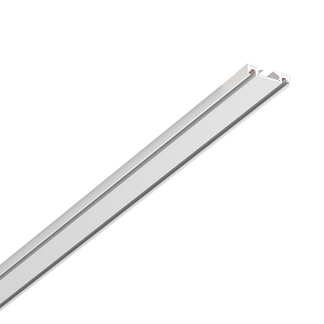 Slim Magnetic Track Szyna Natynk Biały 100cm + zaślepki Milagro