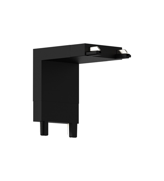 Slim Magnetic Track Narożnik Czarny dół L