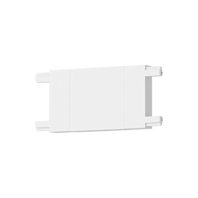 Slim Magnetic Track Biały Łącznik Szyn Prosty