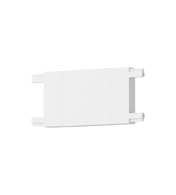 Slim Magnetic Track Biały Łącznik Szyn Prosty