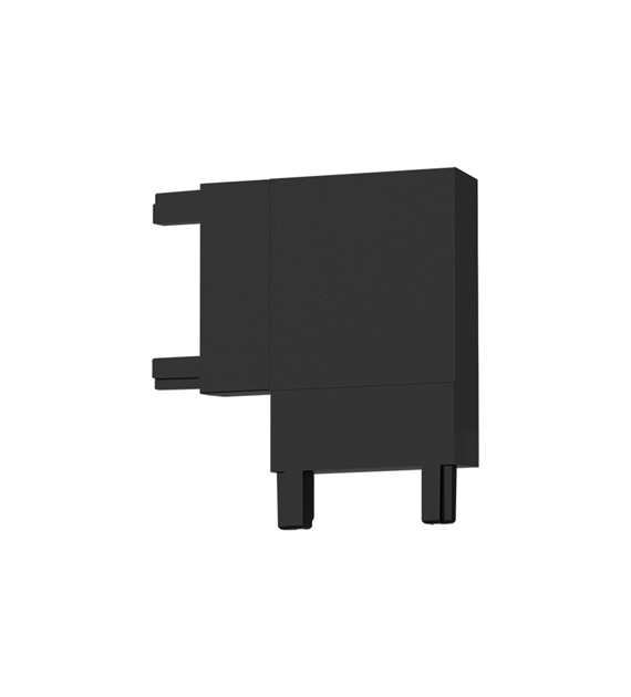 Slim Magnetic Track Czarny Łącznik Szyn L