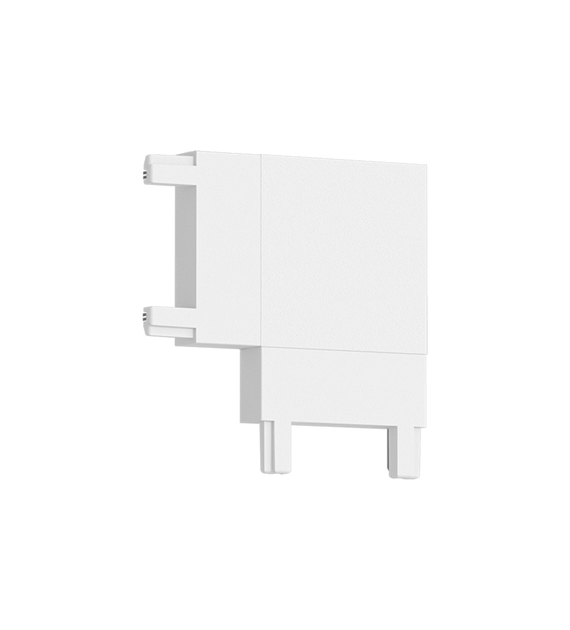 Slim Magnetic Track Biały Łącznik Szyn L