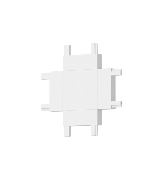 Slim Magnetic Track Biały Łącznik Szyn +