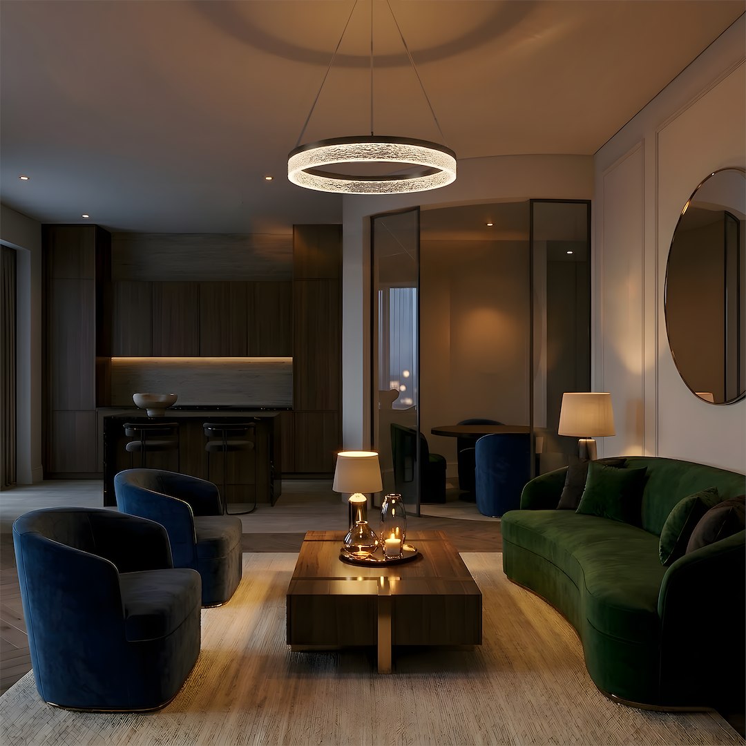 Lampa wisząca GALA GOLD 25W LED Milagro — widok produktu