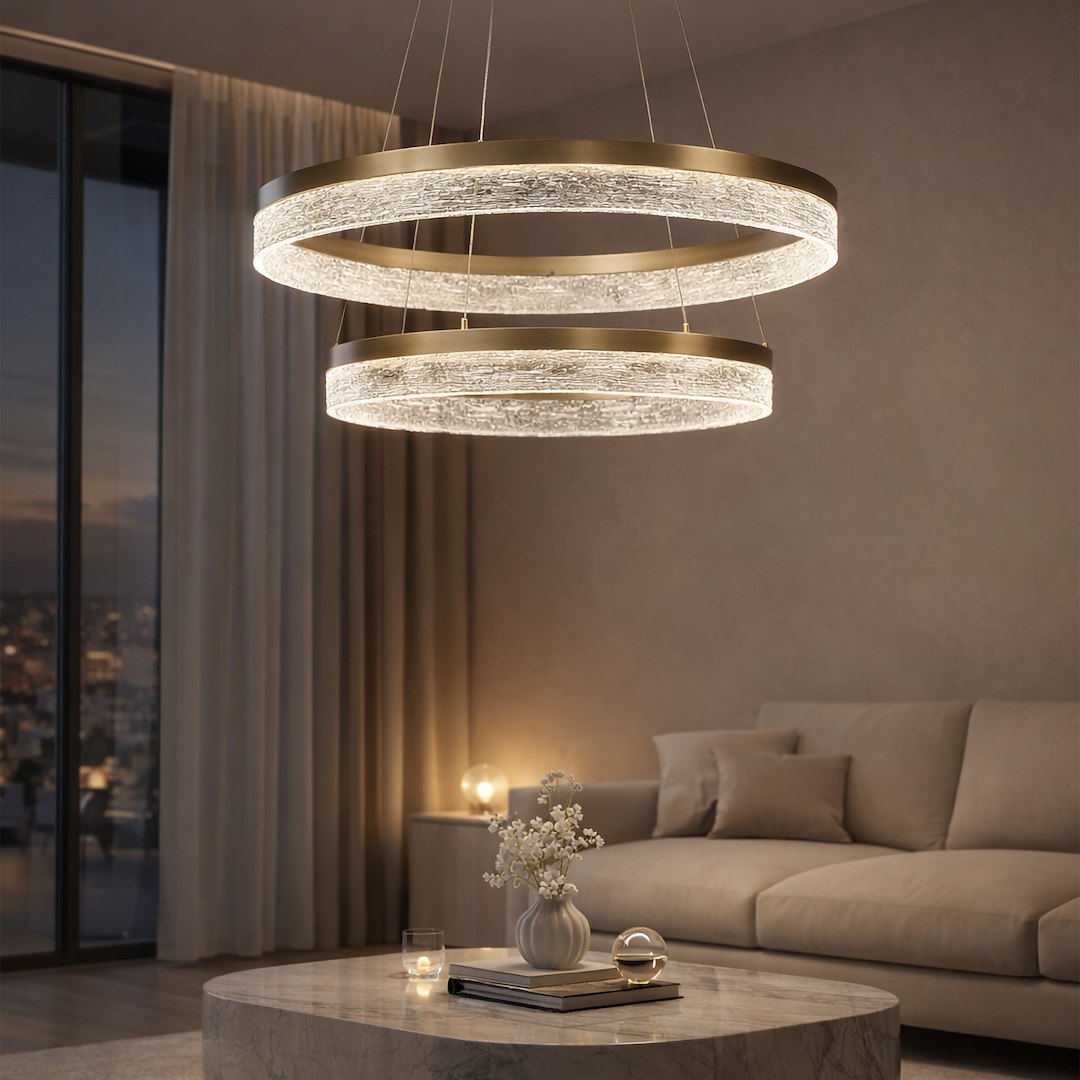 Lampa wisząca GALA GOLD 54W LED Milagro — widok produktu