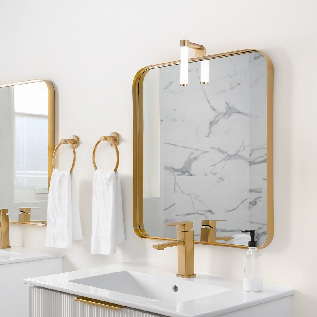 Kinkiet łazienkowy APA MINI gold 4W LED Milagro — widok produktu