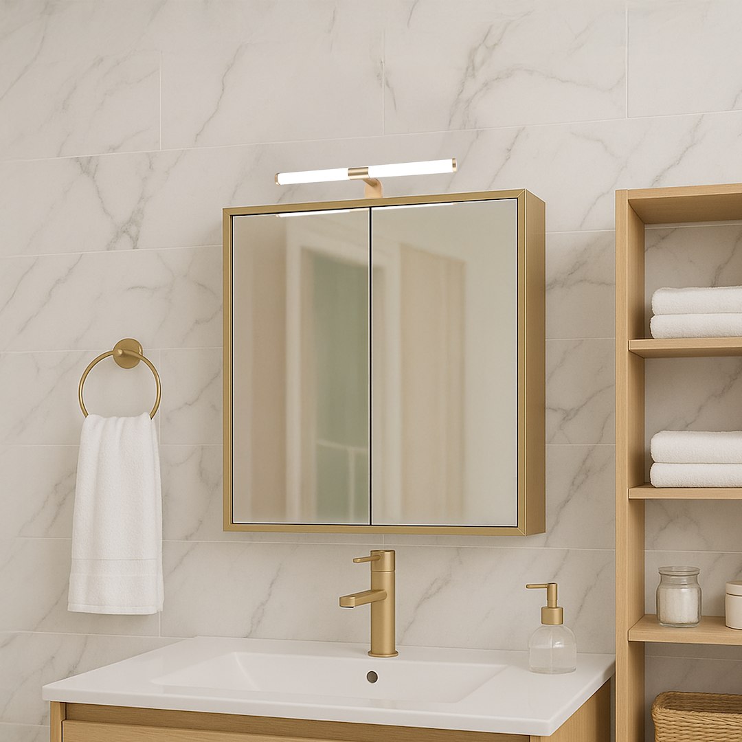 Kinkiet łazienkowy APA gold 6W LED Milagro — widok produktu