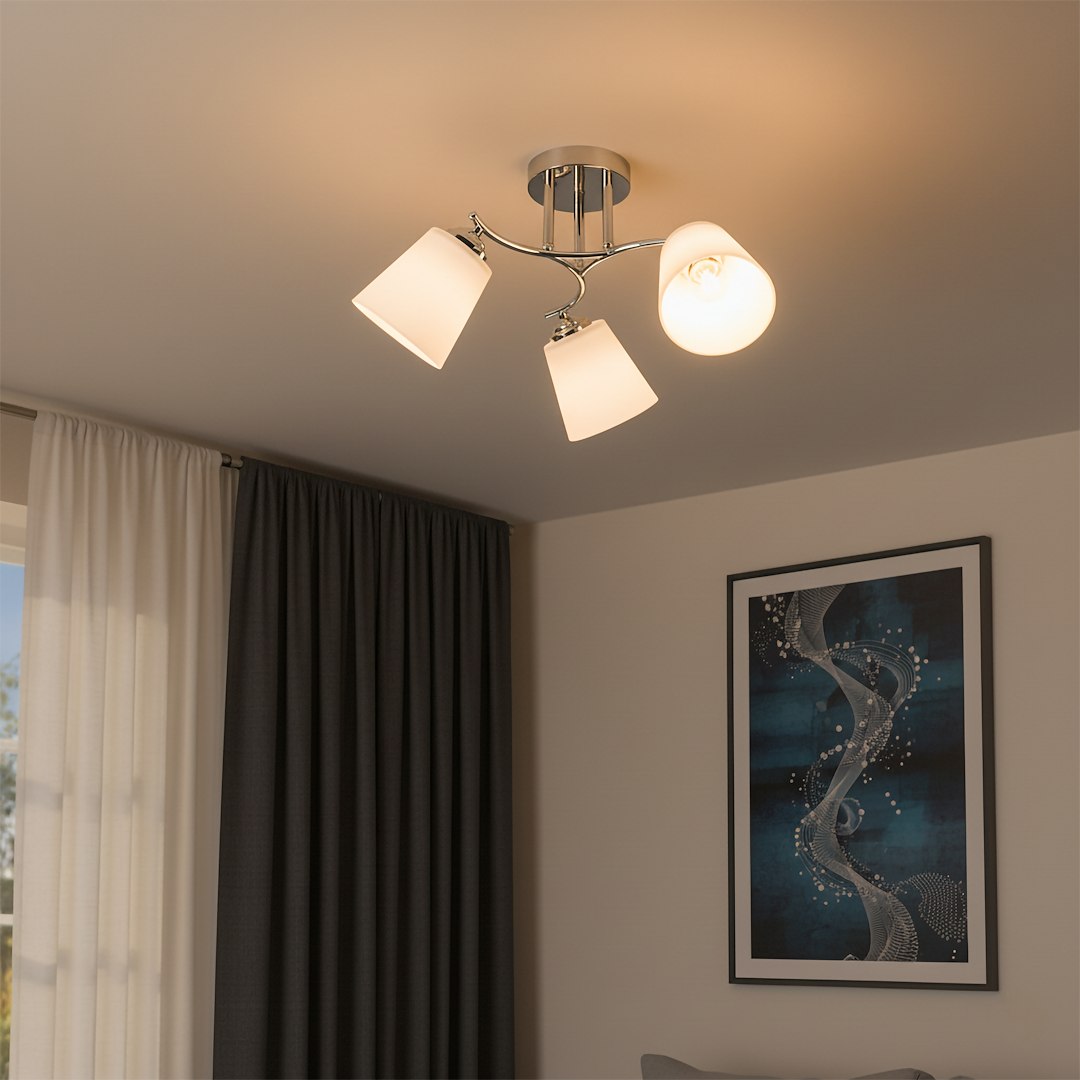 Lampa sufitowa Pafos 3xE27 Milagro — widok produktu
