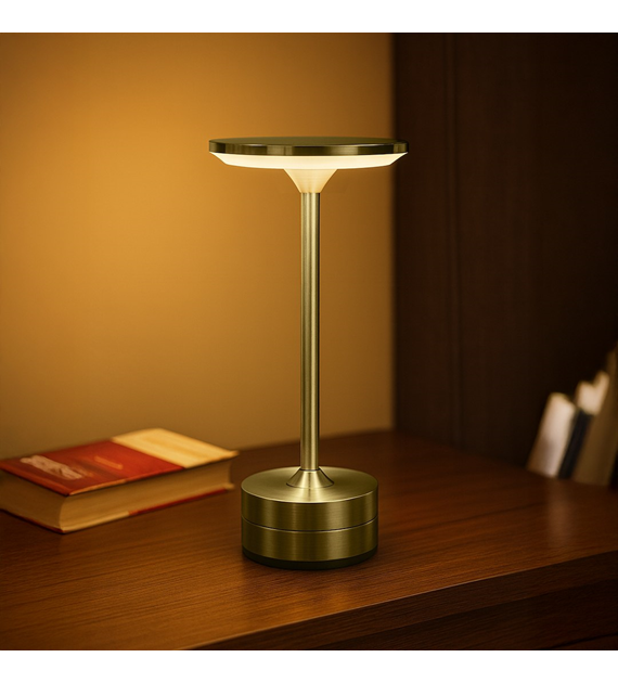 Lampka nocna TAVOLO Gold