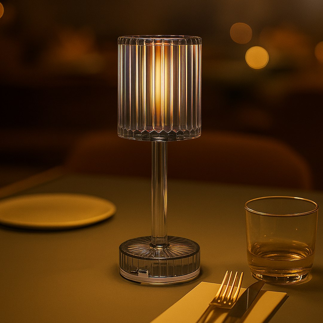 Lampka nocna SIMPLE Smoked Milagro