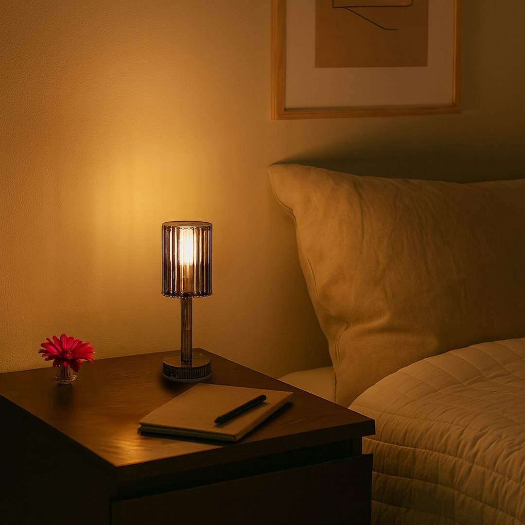 Lampka nocna SIMPLE Smoked Milagro — widok produktu