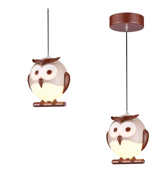 LAMPA WISZĄCA OWL 1XE14 LED