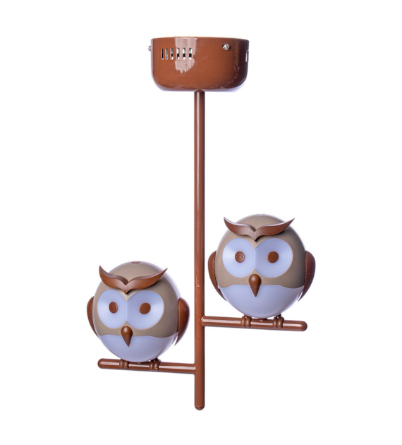 LAMPKA SUFITOWA OWL 2XG9 LED