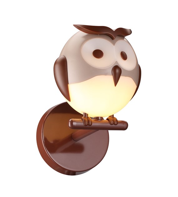 KINKIET OWL 1XG9 LED
