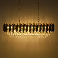 Żyrandol CRISTAL 10xE14