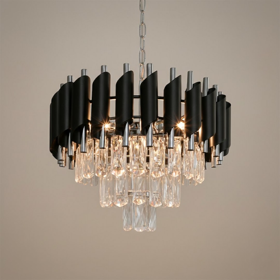 Żyrandol CRISTAL Chrome 5xE14 Milagro