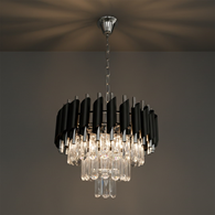 Żyrandol CRISTAL Chrome 5xE14