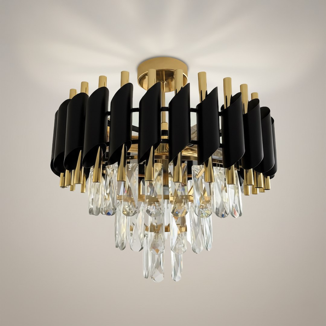 Lampa sufitowa Cristal 5xE14 Milagro