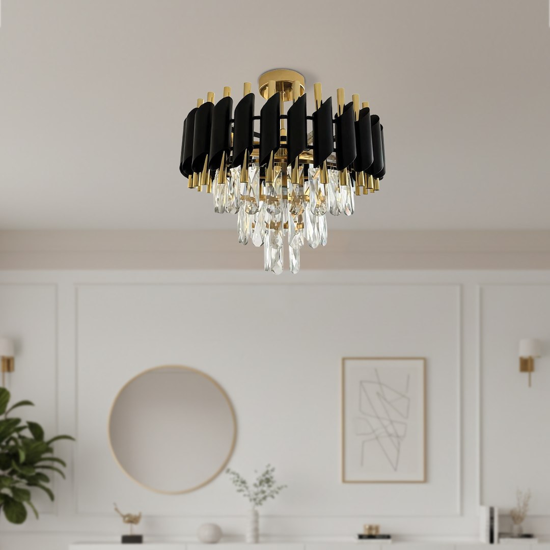 Lampa sufitowa Cristal 5xE14 Milagro — widok produktu