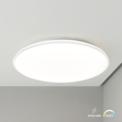 Plafon Hugo 21-32-42W 3CCT IP54 Biały