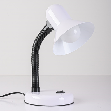 Lampka biurkowa Mentor Biały 1xE27