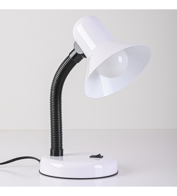 Lampka biurkowa Mentor Biały 1xE27