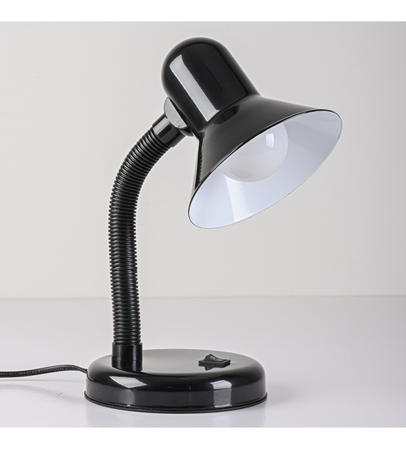 Lampka biurkowa Mentor Czarny 1xE27