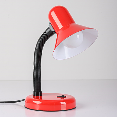 Lampka biurkowa Mentor Czerwony 1xE27