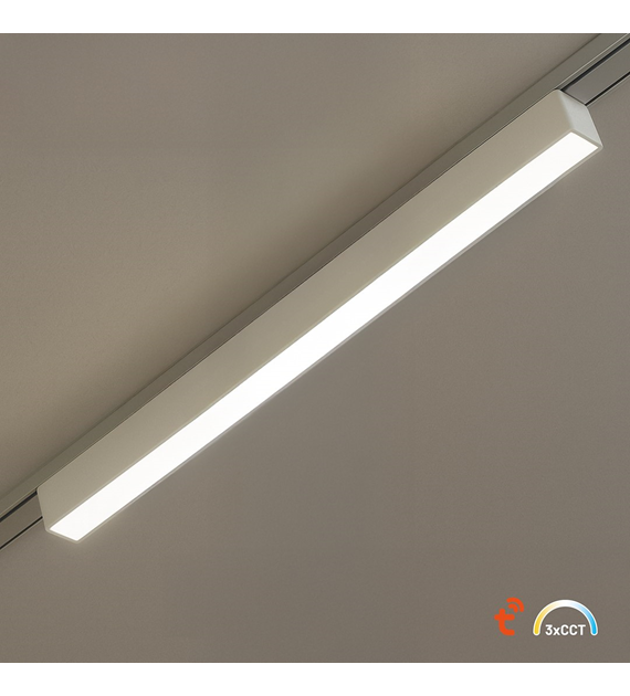 Slim Magnetic Track Biały 61cm 20W LED Tuya CCT 48V