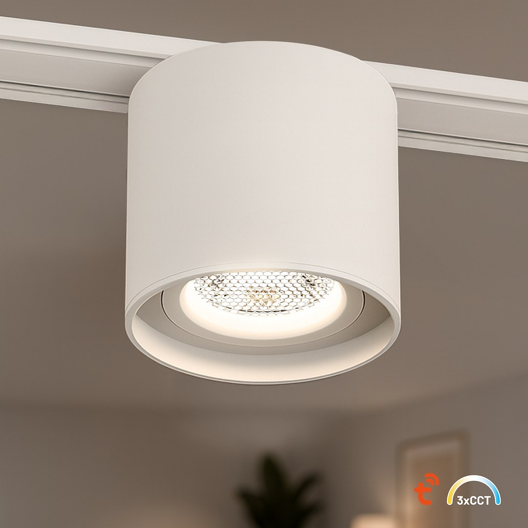 Slim Magnetic Track Biały tube 6W LED Tuya CCT 48V Milagro