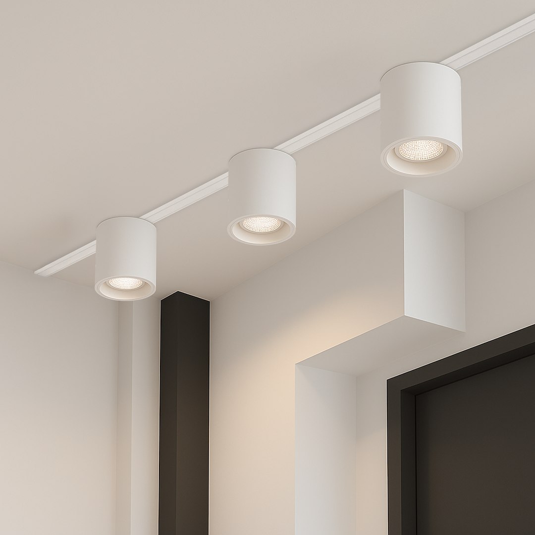 Slim Magnetic Track Biały tube 6W LED Tuya CCT 48V Milagro — widok produktu