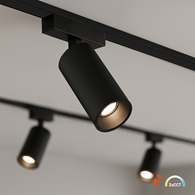 Slim Magnetic Track Czarny spot 9W LED Tuya CCT 48V