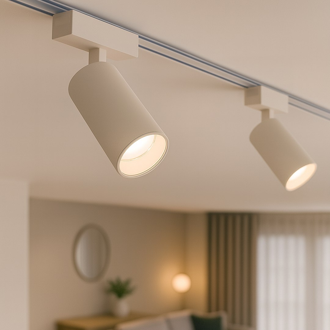 Slim Magnetic Track Biały spot 9W LED Tuya CCT 48V Milagro — widok produktu