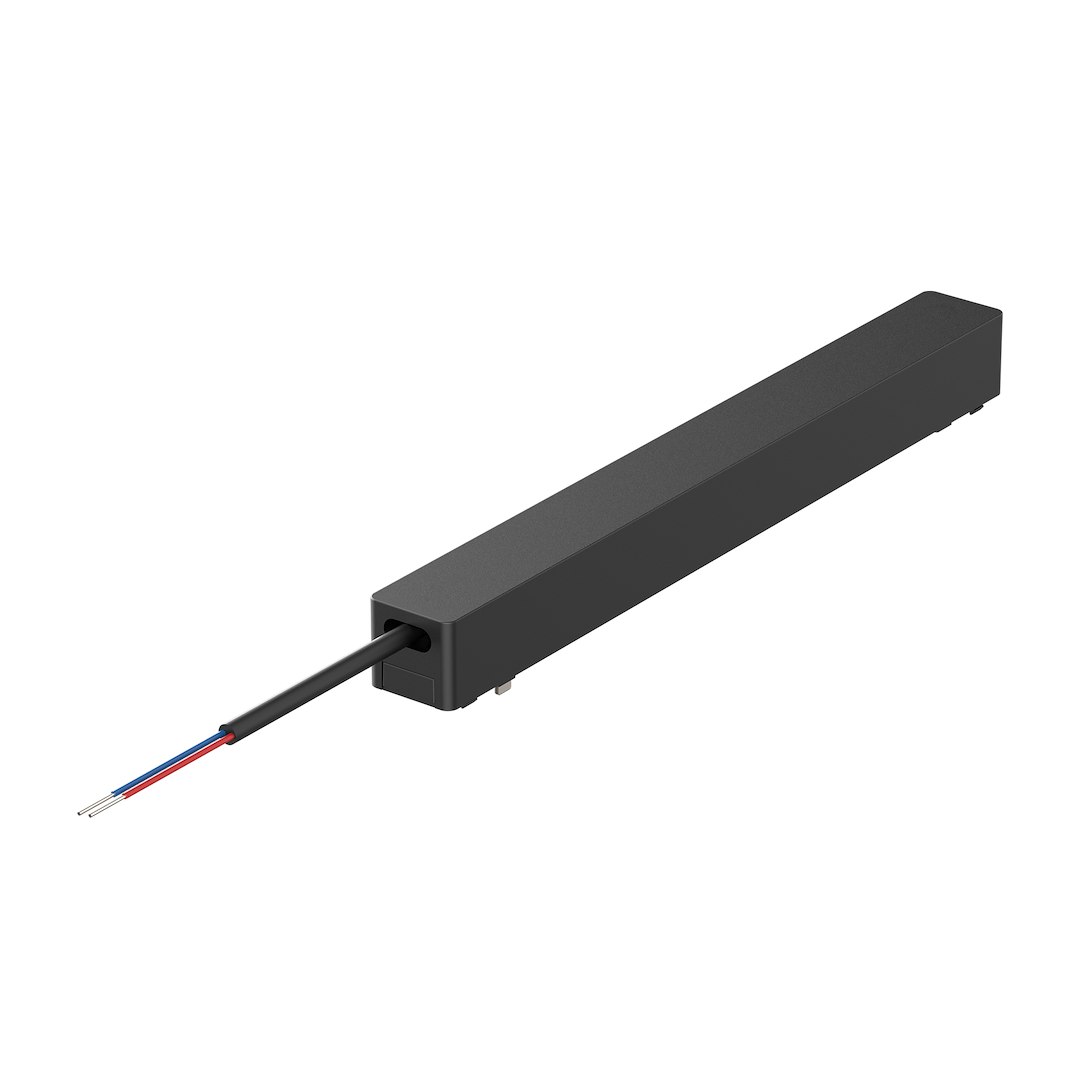 Slim Magnetic Track Czarny zasilacz 200W 48V Milagro