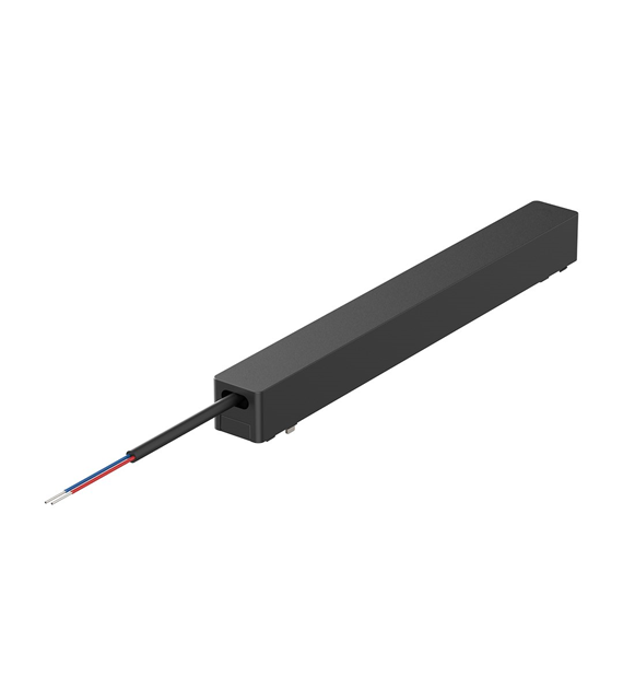 Slim Magnetic Track Czarny zasilacz 200W 48V