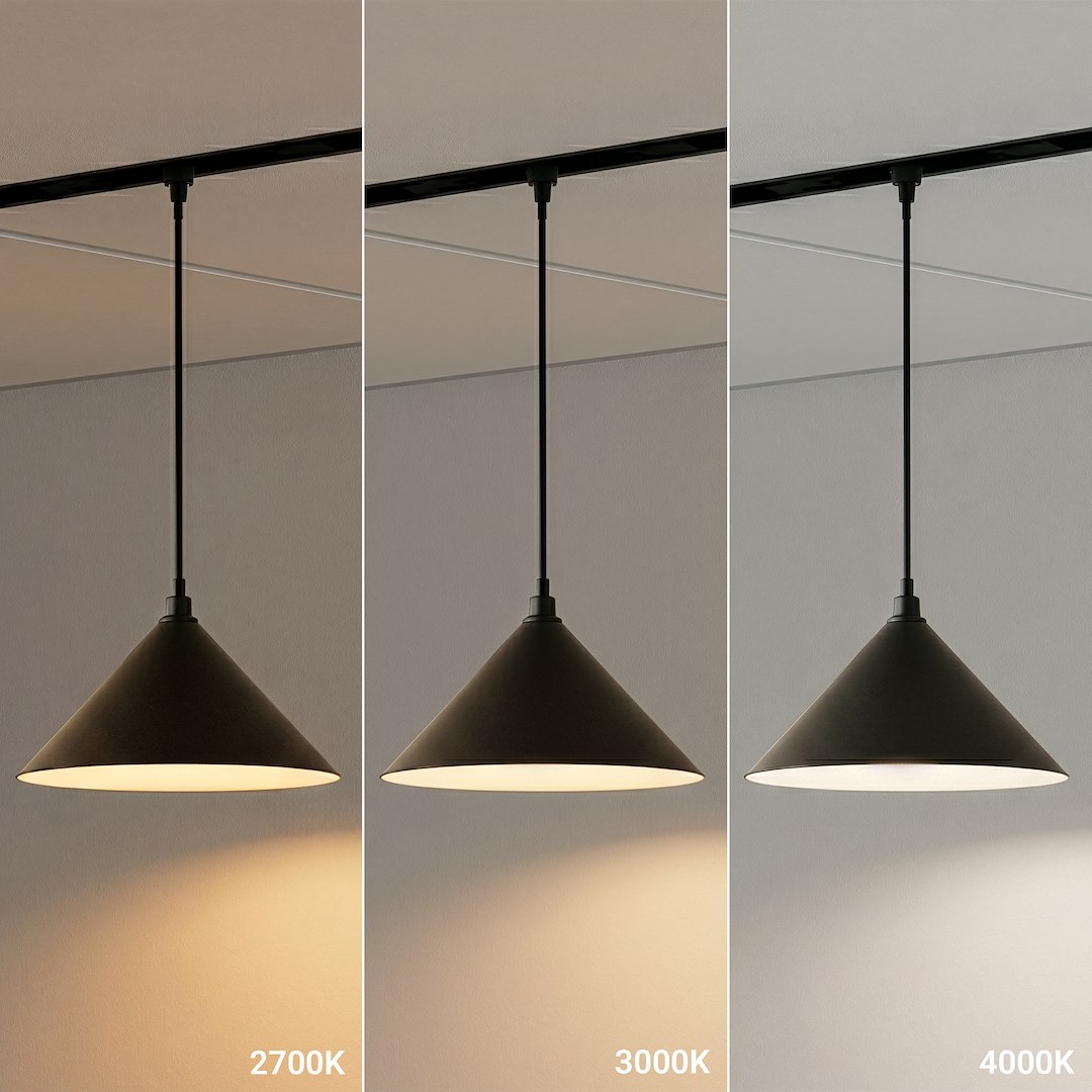 Magnetic Track Pendant Cone 5mm 7W CCT 48V Milagro — widok produktu