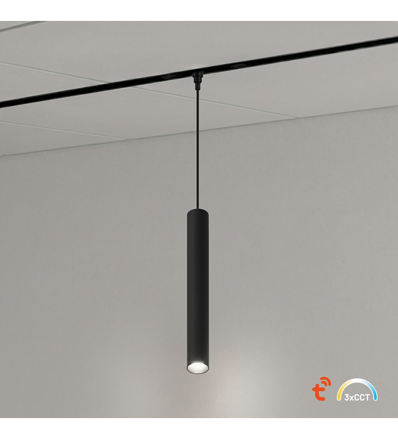 Magnetic Track Pendant Tube 5mm 5W CCT 48V