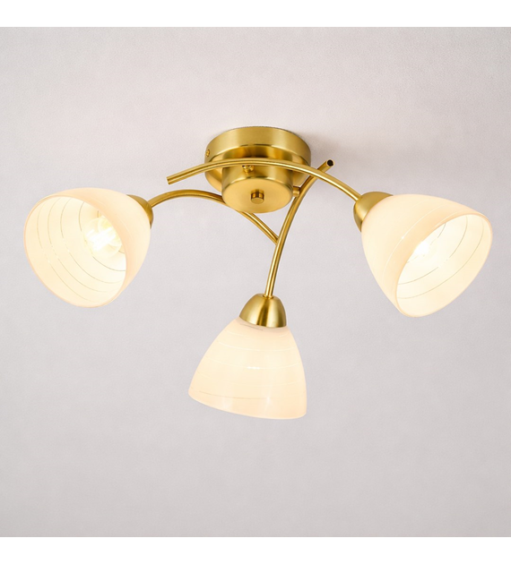 Lampa sufitowa CLARA GOLD 3xE27