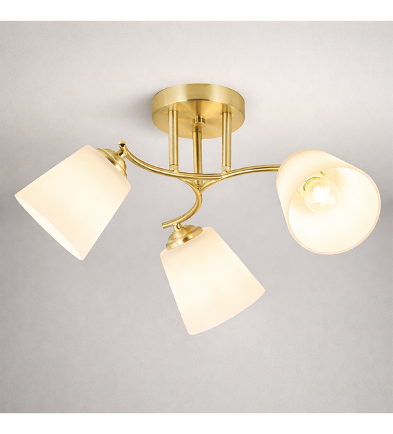 Lampa sufitowa PAFOS GOLD 3xE27