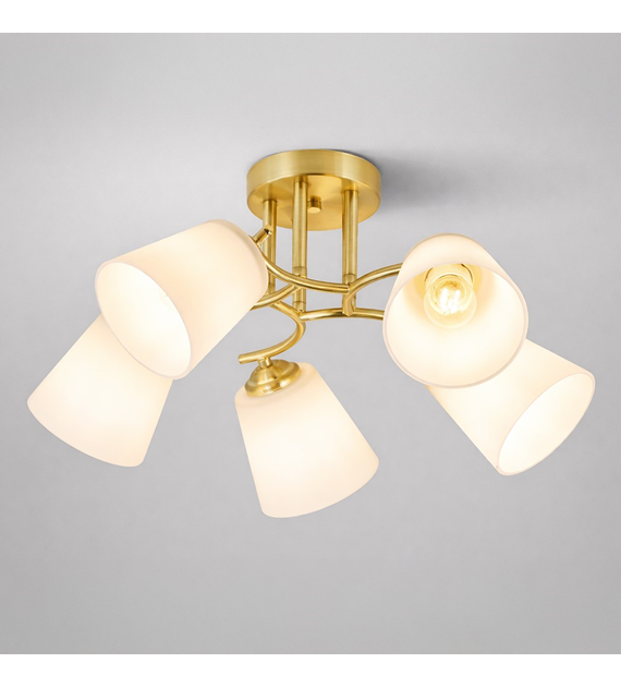 Lampa sufitowa PAFOS GOLD 5xE27