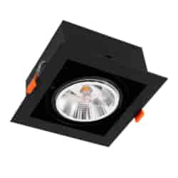 Oprawa Podtynkowa Plaza 1xGU10 AR111 Czarny