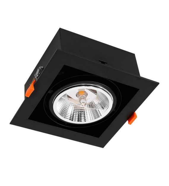 Oprawa Podtynkowa Plaza 1xGU10 AR111 Czarny